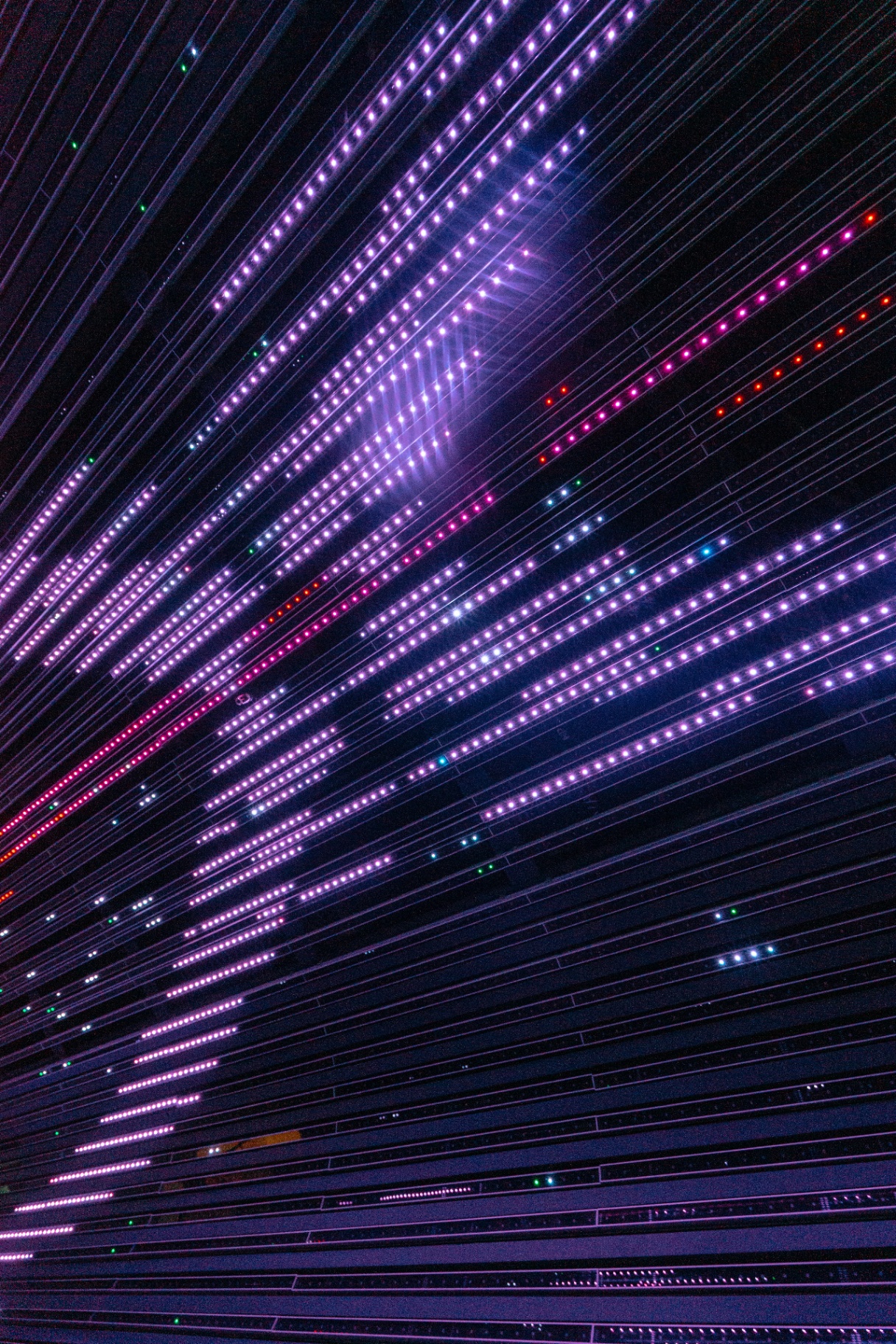 Abstract data infrastructure with light trails